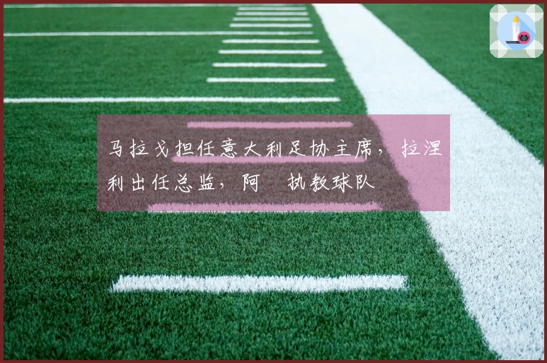 马拉戈担任意大利足协主席，拉涅利出任总监，阿囧执教球队